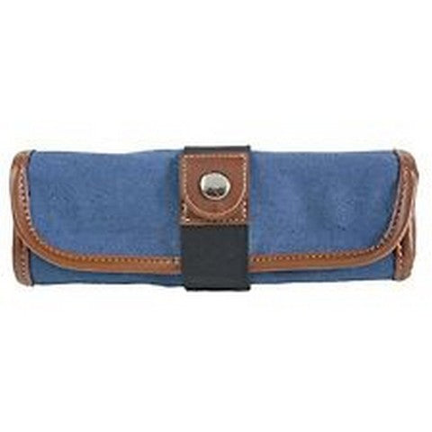 Canvas Pencil Roll Up Case, 36 Count (Denim)