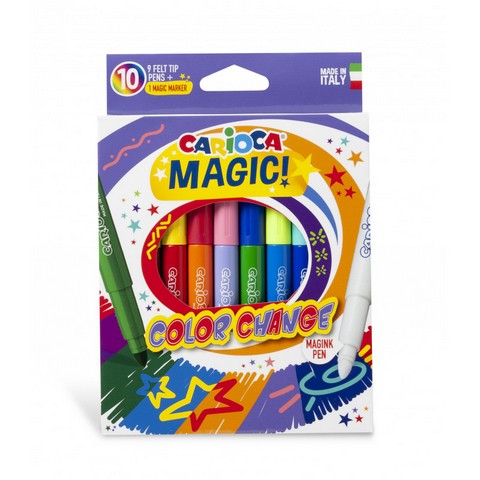 Magic Color Change Felt Tip Pen, 10Pc Set