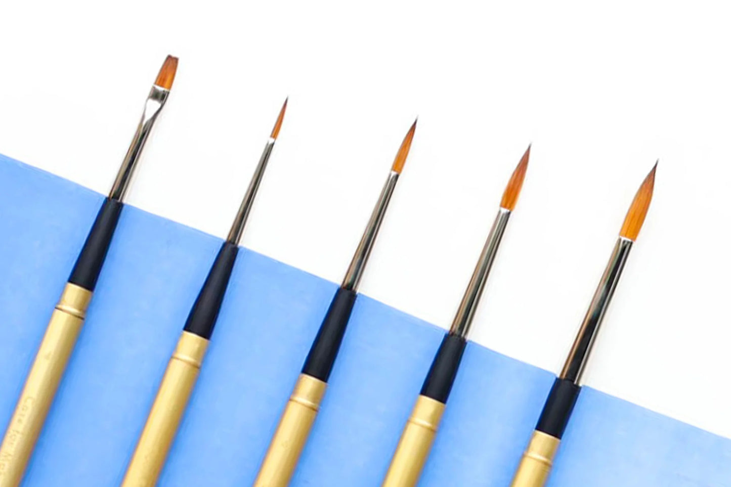 CfM Gold Travel Brush - Flat 4