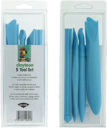 Claytoon Tool Set 5Pcs