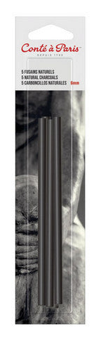 Natural Charcoal, Round - 3 piece