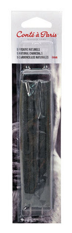 Natural Charcoal, Square, 5 Piece