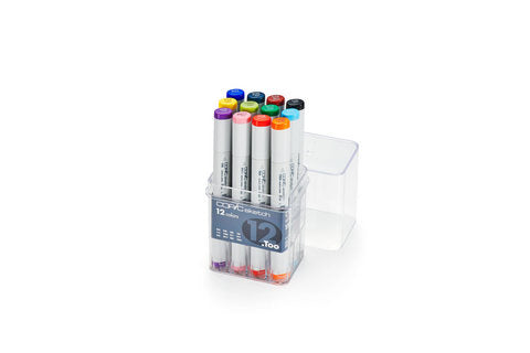 Copic Sketch Marker, 12 Piece -- Basic