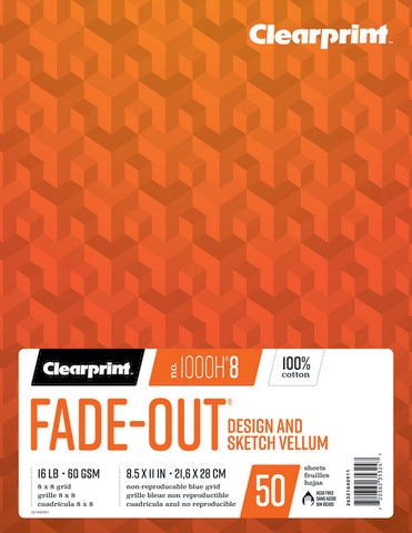 Design Vellum, 8x8 grid