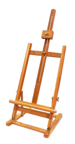 Solid Bamboo Easel Leon Mini H-Style Table Top Easel