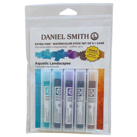 Watercolor Stick, 5Pc -- Aquatic Landscape