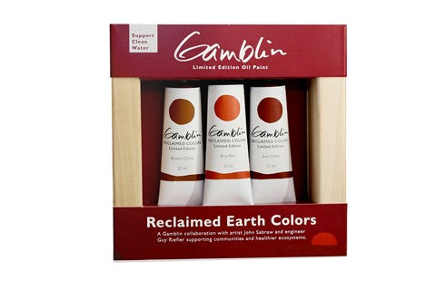 Gamblin Reclaimed Earth Oil Color Set