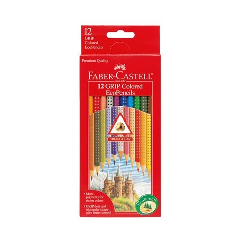 Grip Colored Pencils, 12 count