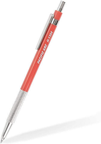 Lead Holder 2Mm Gravity Mechanism W/Metal Grip Red