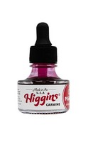 Higgin's Carmine Pigmented Drawing Ink, 1oz