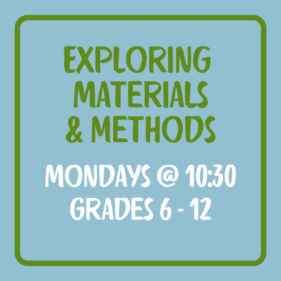Exploring Materials & Methods, 6th-12th Grade