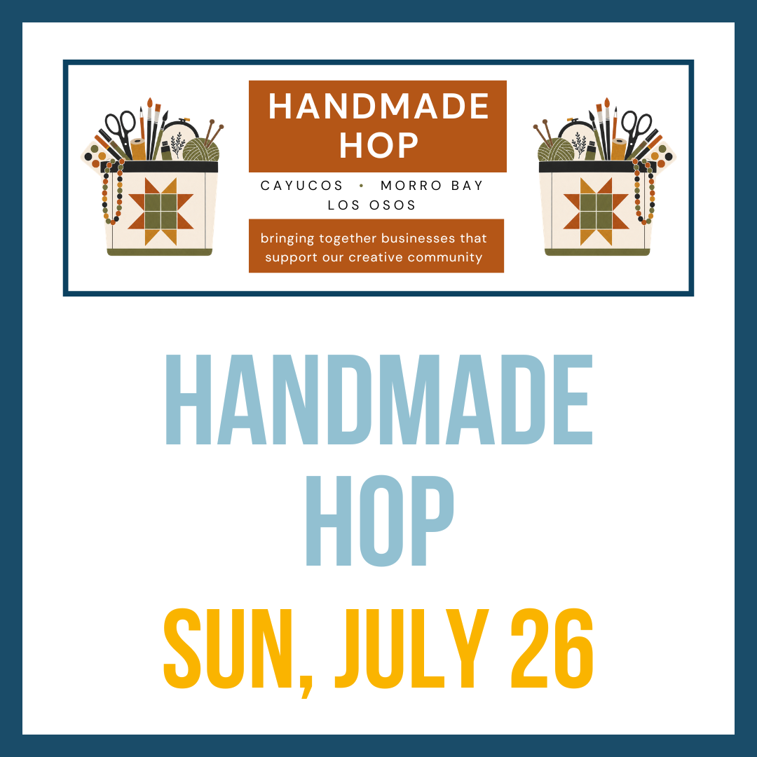 Handmade Hop; Sun, July 26; 11am-4pm (FREE)