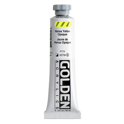 Golden Heavy Body Acrylic, 2oz -- Hansa Yellow Opaque