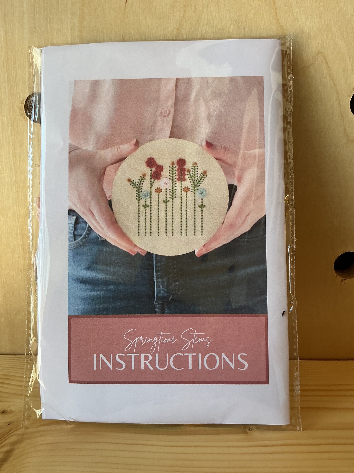 Signature Stems Wood Embroidery Kit