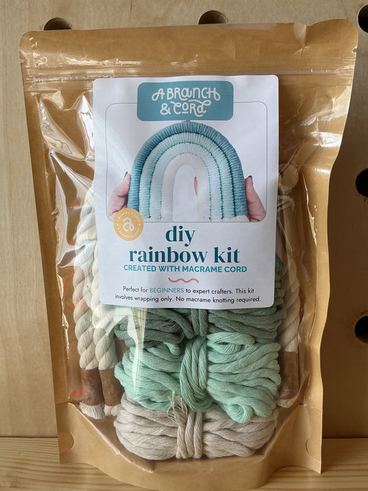 Rainbow Macrame Kit