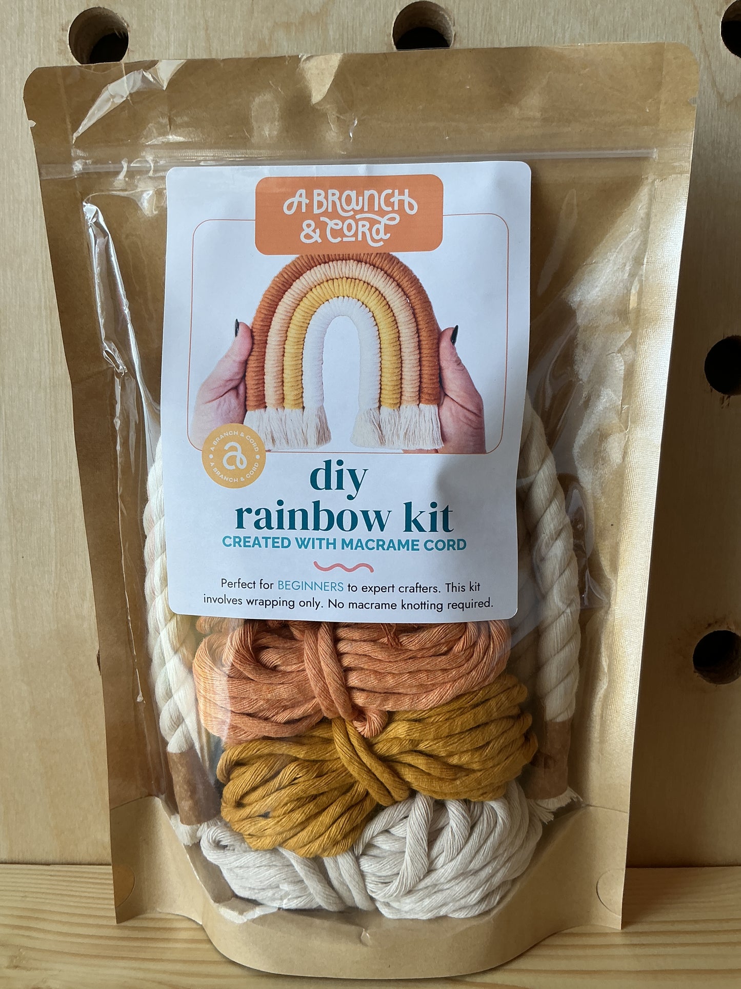 Rainbow Macrame Kit