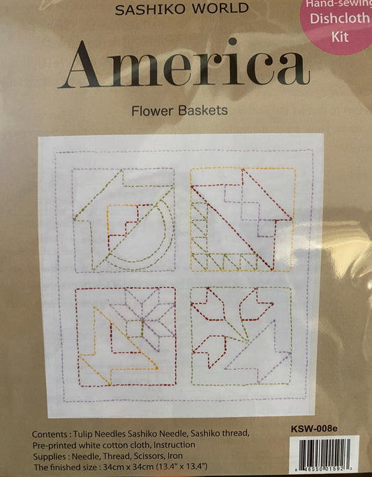 Sashiko Kit - American Folk