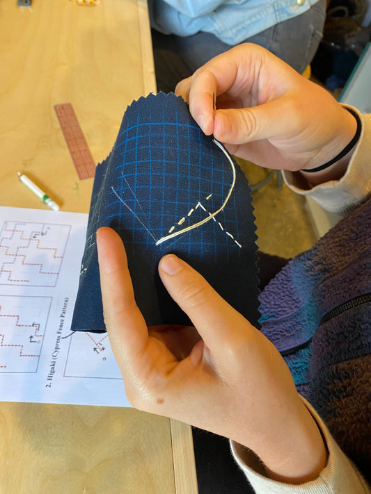 Art of Sashiko Workshop; Sat, Sep 12 @ 10:00am
