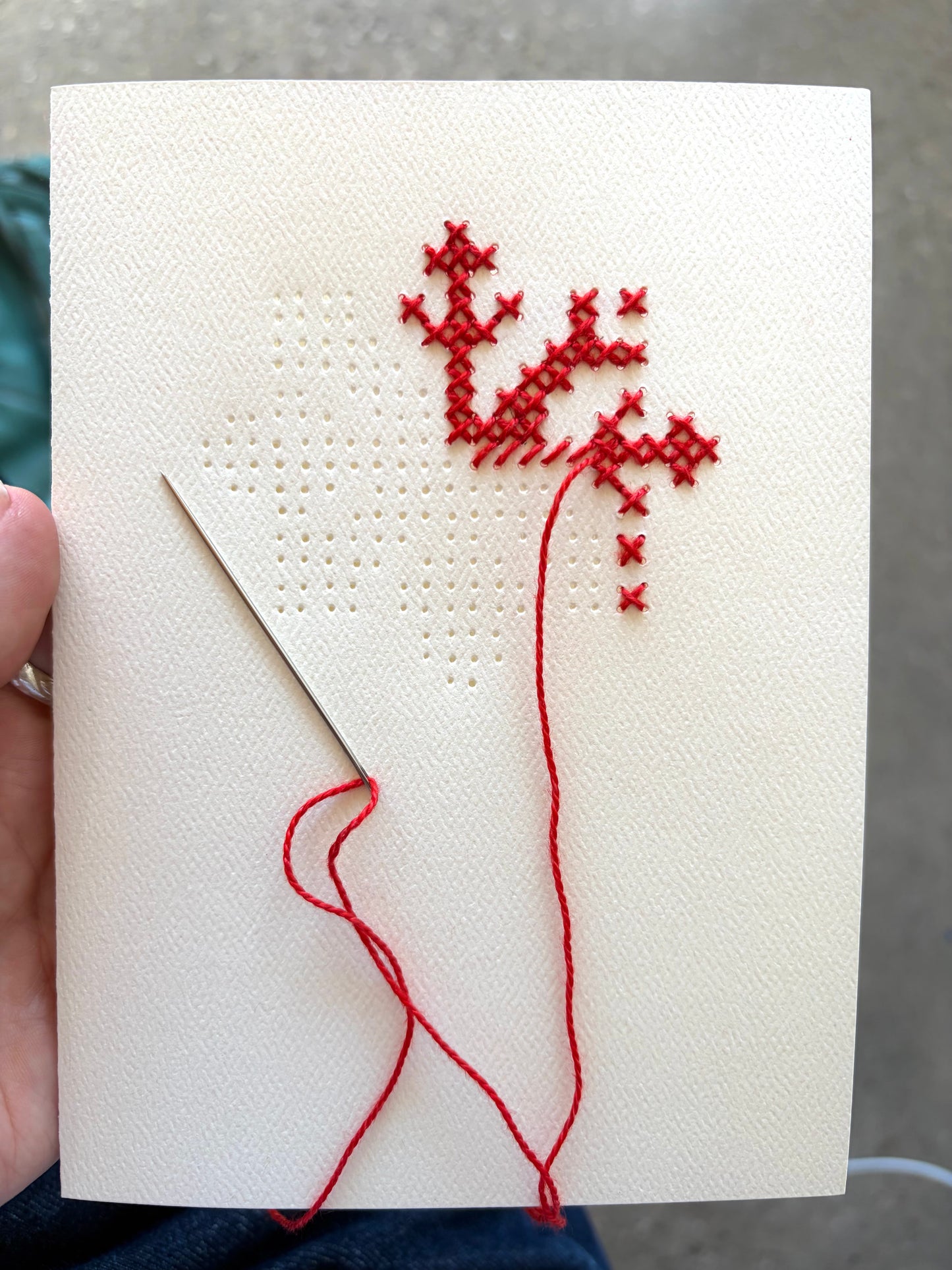 Stitched Winter Cards: Wed, Dec 2 @ 5:30pm**