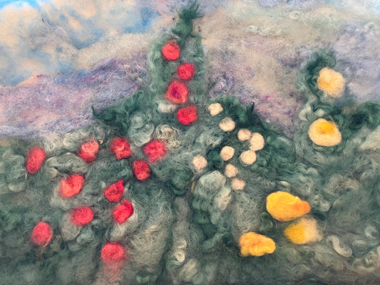 Needle Felting: Wall Tapestry; June 23, 2:00pm