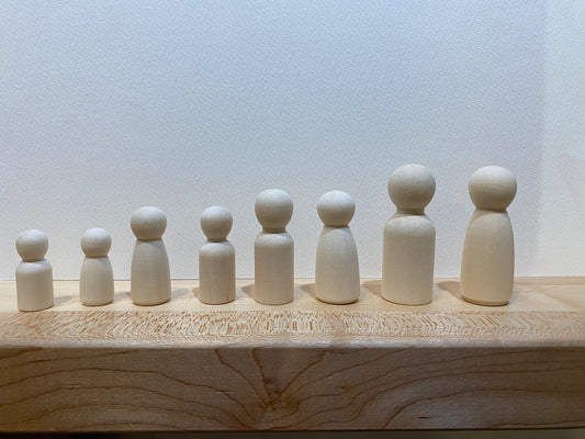 Wooden Peg Figure (large)