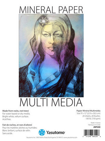 Mineral Paper Multi Media Pad 8-5/8 X 12