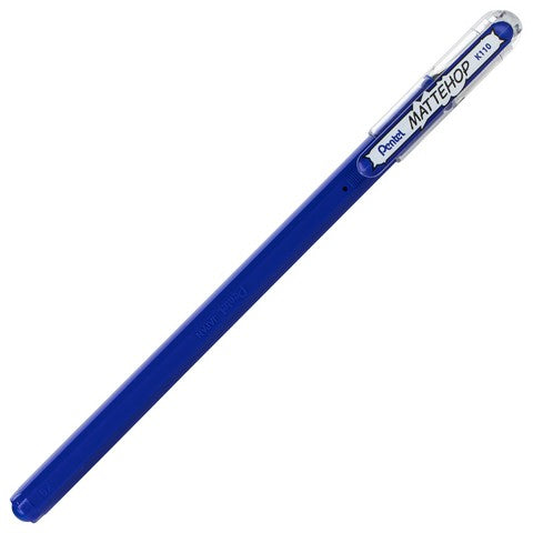 Hybrid Mattehop Gel Roller 1.0Mm Matte Blue Ink