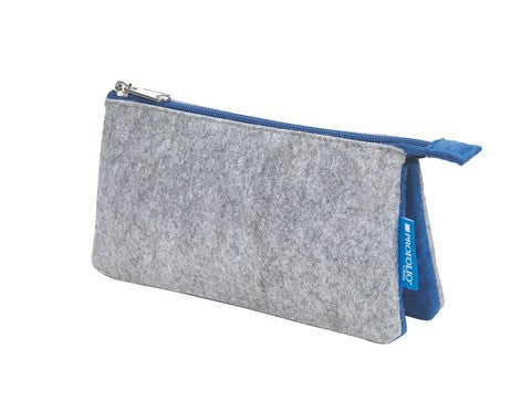 Profolio Midtown Pouch 4X7 Gray / Blue