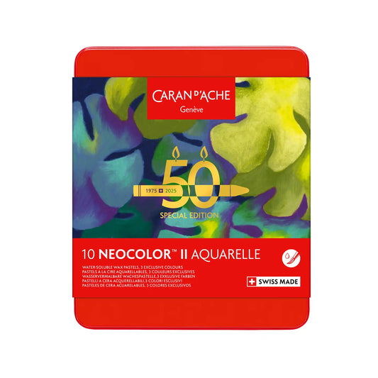 Neocolor 2 Aquarelle 50th Anniversary Edition - Lush; set of 10
