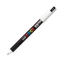 White Posca PC-1MR Paint Marker Extra Fine
