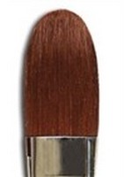 Ruby Satin Long Handle Filbert 6