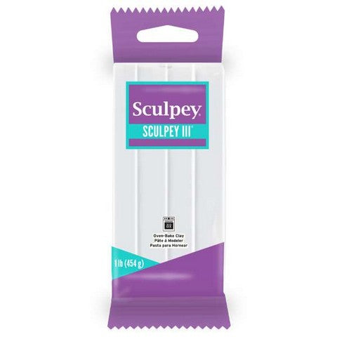 Sculpey 3 White 1Lb