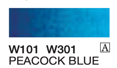 Artists Watercolor Peacock Blue 5ml