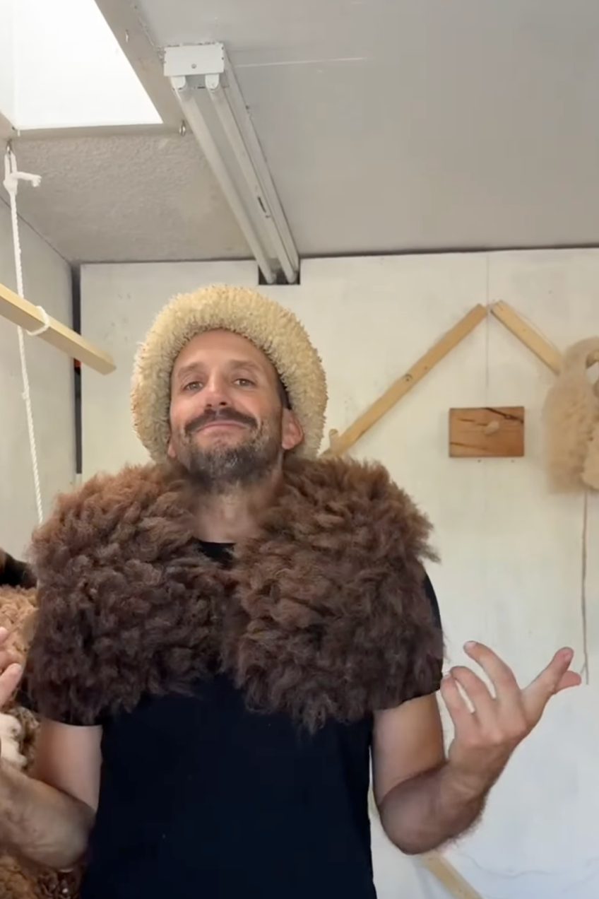 Sheepskin Pouches; Sun, Aug 23 @ 2:00pm