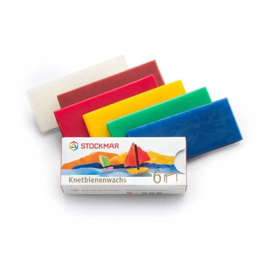 Modeling Beeswax Box, 6 assorted colors