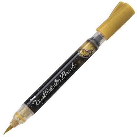 Pentel Arts Dualmetallic Brush Gold