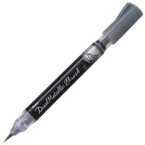 Pentel Arts Dualmetallic Brush Silver