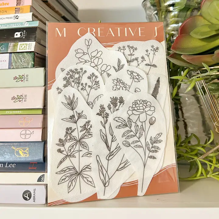 Dye Plants - Stick & Stitch Embroidery Patterns