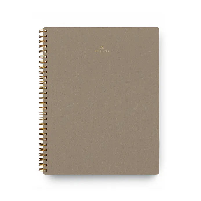 Appointed Notebook (ruled, dot grid, blank)