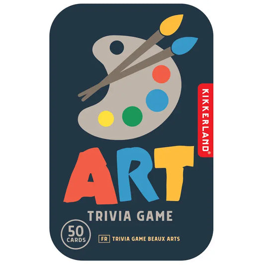 Art Trivia Game Cards