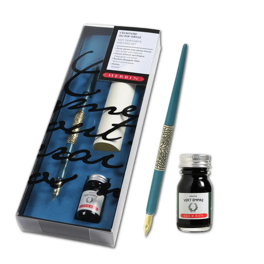 Herbin "History of Writing" Pen & Ink Set - Belle Epoque