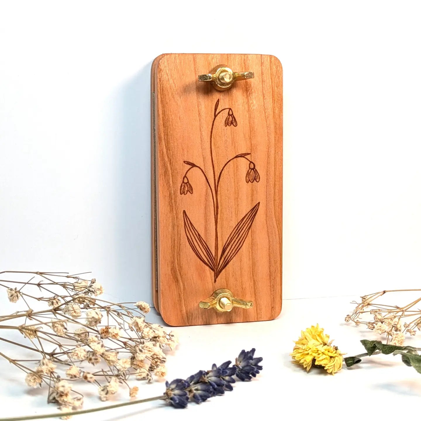 Snow Drop - Pocket Sized Flower Press