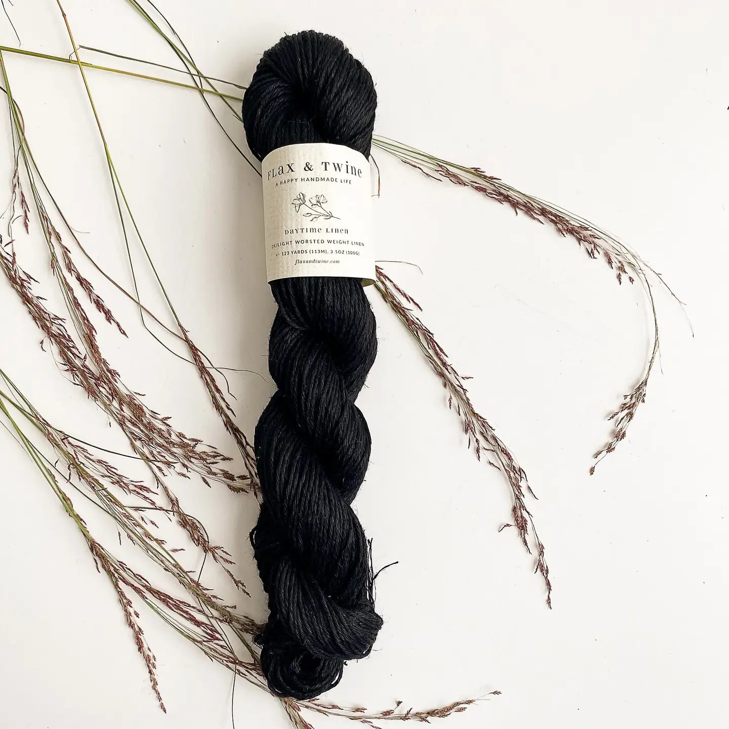 Flax & Twine Linen DK / Light Worsted weight yarn