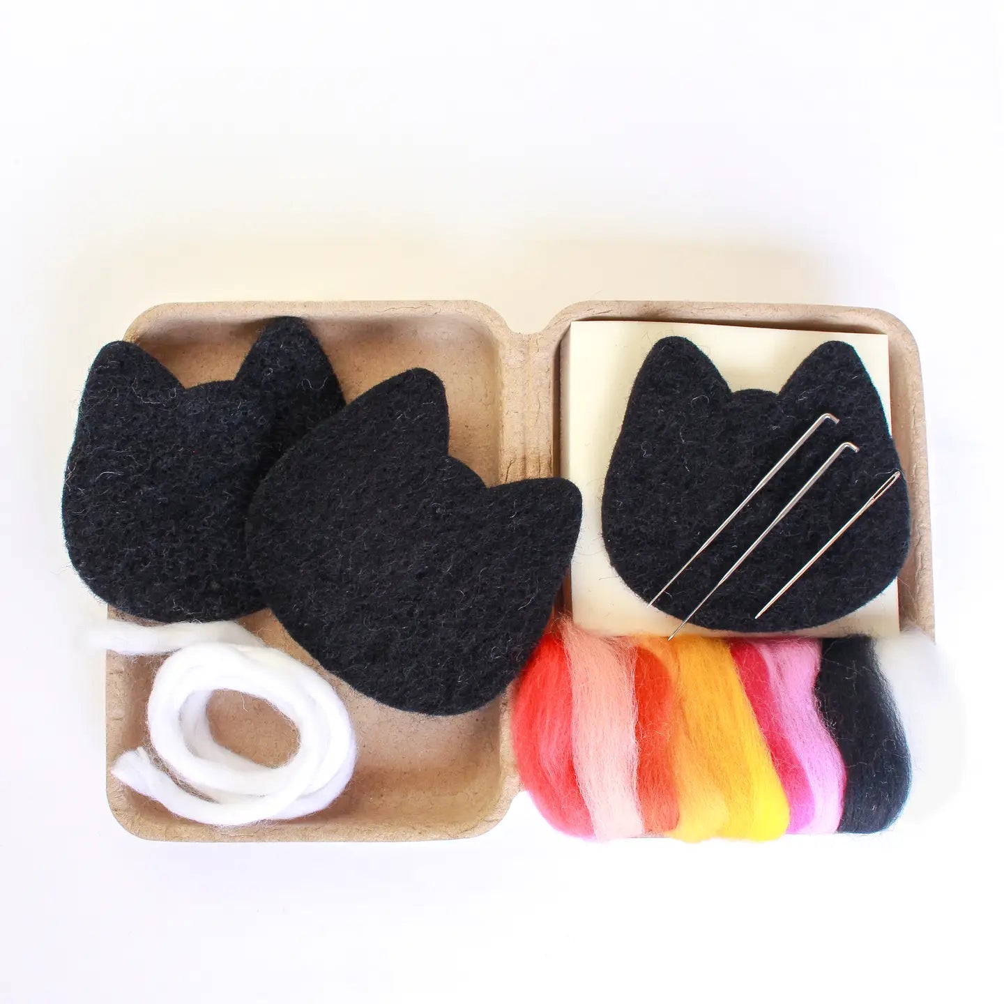 Felting Craft Kit - Black Cats