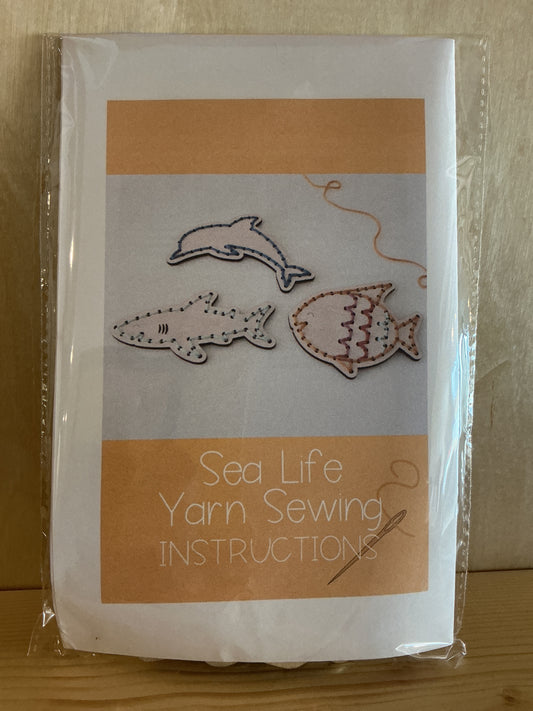 Sea Life Embroidery Kit