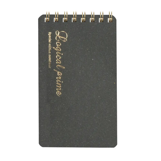 Logical Prime A7 Reporter Style Ring Bound (ruled, dot grid, blank)