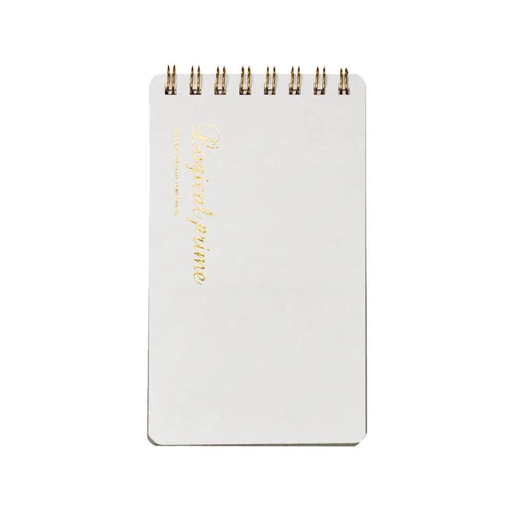 Logical Prime A7 Reporter Style Ring Bound (ruled, dot grid, blank)