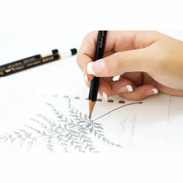 Mono Drawing Pencils (F, HB, 2B, 4B, 6B)