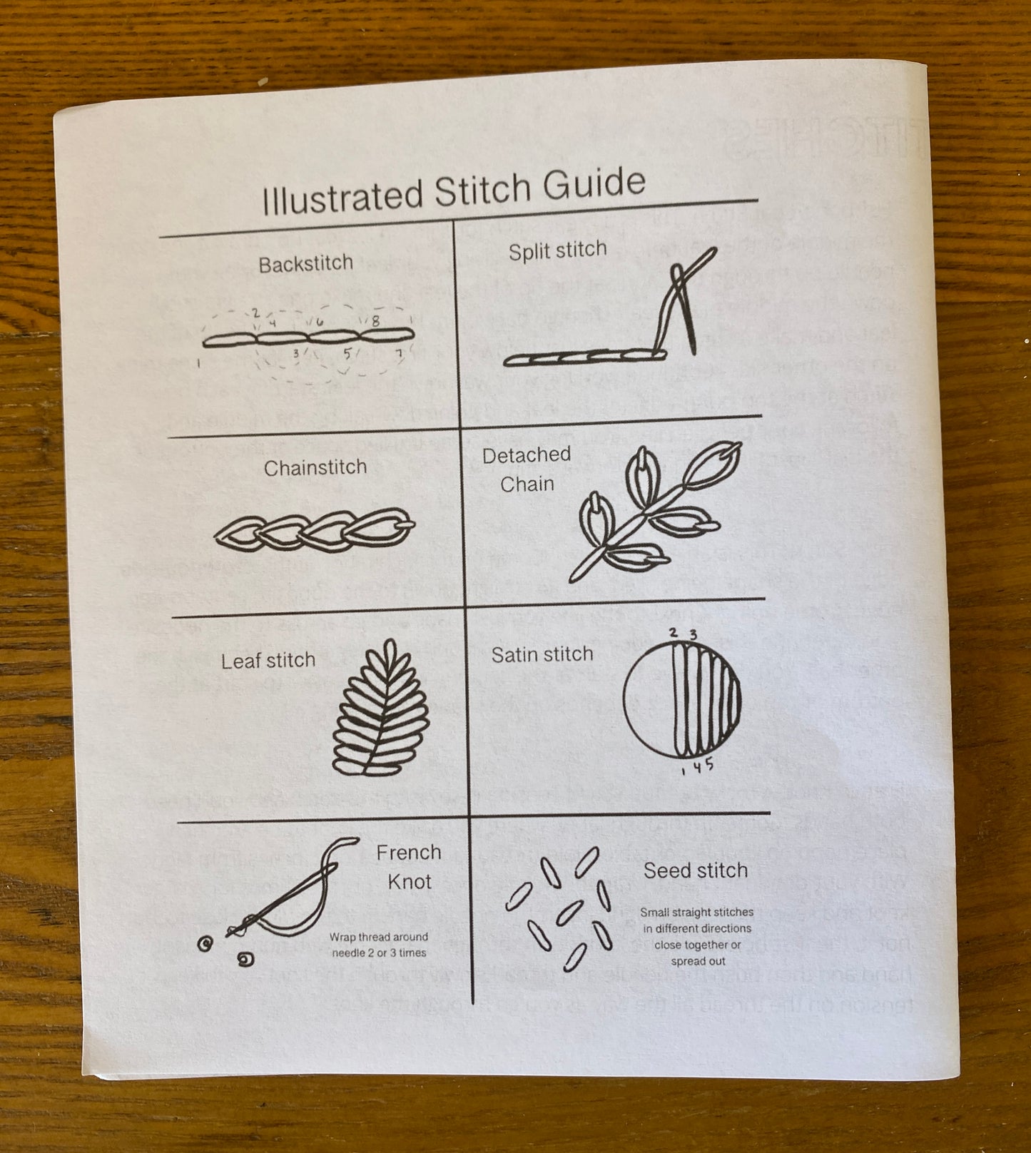 Rattlesnake Embroidery Kit
