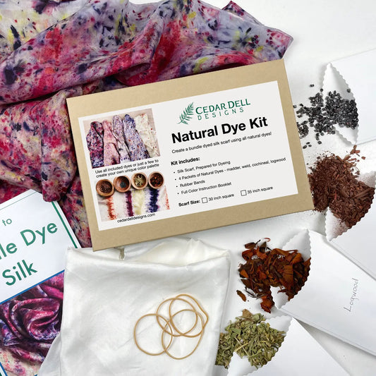 Natural Dye Kit (on silk)